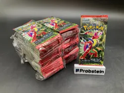 Lot of (113) Pokemon Korean SV1S Scarlet ex Booster Packs Sealed - Image 1