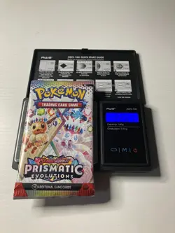 22.61g Prismatic Evolutions Pokemon Booster Pack New Sealed - Image 1