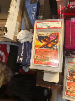 Pokemon Charizard G Lv.X Supreme Victors Holo Ultra Rare #143 PSA 8 - Image 2