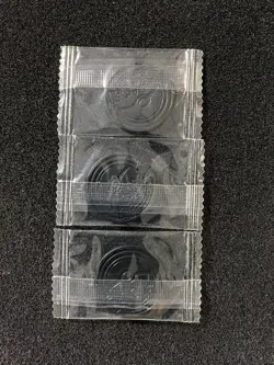 2025 Pokemon Glow In The Dark Coins Regirock Blue Yellow Sealed Lot*3 LU57 - Image 2