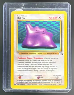 Ditto 1999 Pokemon Fossil #18/62 (B) - Image 1