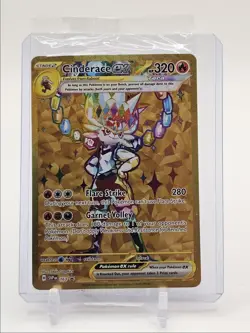 CINDERACE EX 2024 POKEMON ULTRA PREMIUM BLACK STAR PROMO 163 Q0165 - Image 1