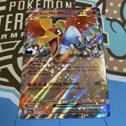 Ethan's Ho-oh ex DRI 39/182 Play! Pokemon Prize Pack Stamp - Image 1