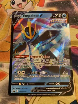 Pokemon TCG Empoleon V SWSH Black Star Promos SWSH108 Promo NM - Image 1