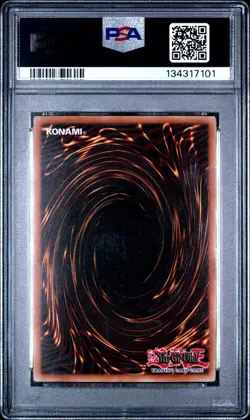 2004 YU-GI-OH! IOC-INVASION OF CHAOS 1ST EDITION DARK MAGICIAN OF CHAOS PSA 5 - Image 2