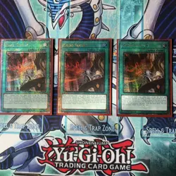 Yu-Gi-Oh! Nadir Servant RA01-EN062 Quarter Century Secret Rare 1st Edition 3x - Image 1