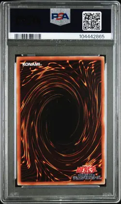 2019 YU-GI-OH! JPN 20TH SCR #JP048 AUSSA THE EARTH CHARMER, IMMOVABLE PSA 9 - Image 2