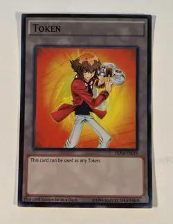 Yu-Gi-Oh! TCG Token: Jaden Yuki TKN4-EN019 Yu-Gi-Oh! Tokens Unlimited LP - Image 1