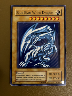 Blue-Eyes White Dragon KA-05 (Yu-Gi-Oh!) - Moderately Played - Image 1