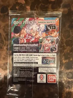 One Piece TCG Monkey D. Luffy Rutgers College Promo - Sealed - Image 2