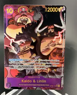 Kaido & Linlin (Parallel) OP08-119 Alt Art One Piece Two Legends NM - Image 1