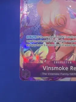 One Piece Wings of the Captain Vinsmoke Reiju OP06-069 Alternate Art NM - Image 5