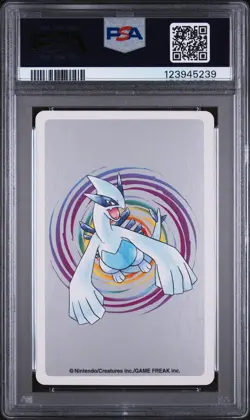 2000 POKEMON SILVER VERSION PLAYING CARDS 5 OF HEARTS #196A ESPEON PSA 10 - Image 2