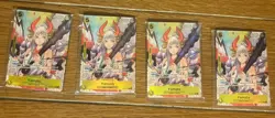 Yamato One Piece Illustration box Vol.2 Promo Card Common ST13-016 4 Card Lot - Image 2