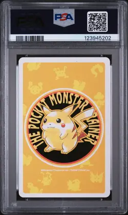 1998 POKEMON YELLOW VERSION PLAYING CARDS 4 OF DIAMONDS #003 VENUSAUR PSA 10 - Image 2