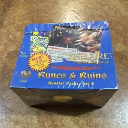 TSR Spellfire Runes & Ruins Set 8 Booster Box 1st Edition 1996 Sealed 480 Cards - Image 1