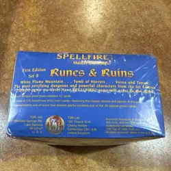 TSR Spellfire Runes & Ruins Set 8 Booster Box 1st Edition 1996 Sealed 480 Cards - Image 4