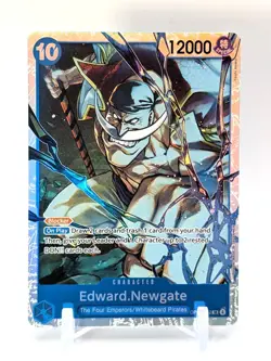 One Piece TCG OP13-042 Edward Newgate (aka Whitebeard) SR Card Game English - Image 1