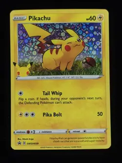 Pikachu SWSH039 Pokemon Miscellaneous Cards & Products 🔥🔥🔥 - Image 1