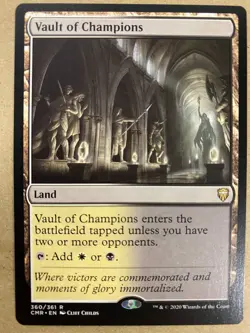 MTG 1x Vault of Champions # 360 Commander Legends Magic the Gathering Card x1 NM - Image 1