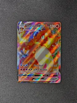 Pokemon TCG Charizard Vmax 020/189 Rare Darkness Ablaze Holo Sword & Shield Card - Image 1