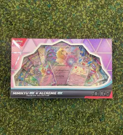 Pokemon Trading Cards TCG: Mimikyu ex & Alcremie ex Premium Collection Box NEW - Image 1