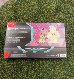 Pokemon Trading Cards TCG: Mimikyu ex & Alcremie ex Premium Collection Box NEW - Image 3