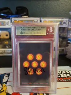 2022 Dragon Ball Super Card Game Violent Rays BT11-030 SR bgs 9.5 - Image 2