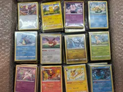 📦Pokemon card Bulk Lot 2400+ (no holos) rare, common, uncommon - NM - LP - Image 1
