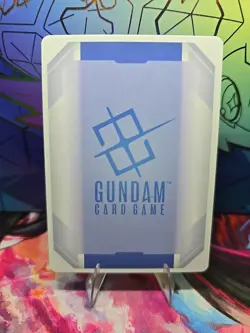 Gundam Card Game Wing Gundam ST02-001 LR Rare Card Near Mint Condition - Image 3