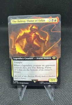 The Balrog, Flame of Udun (Extended Art) Universes Beyond: the Lord of the... - Image 1