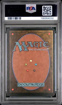 1999 MTG URZA'S DESTINY #143 YAVIMAYA HOLLOW PSA 8 - Image 2