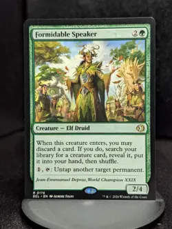 Formidable Speaker 0176 Regular Lorwyn Eclipsed MTG M/NM - Image 1