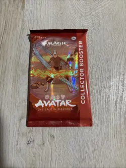 Magic the Gathering Avatar: The Last Airbender Collector Booster Pack In Hand - Image 1