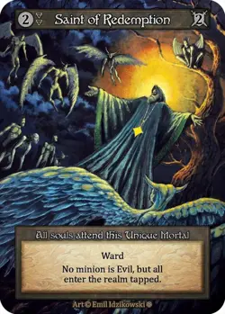 Sorcery: Contested Realm Saint of Redemption Unique Regular NM (GT) - Image 1