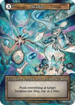 Sorcery: Contested Realm Scatter Exceptional Foil NM (GT) - Image 1