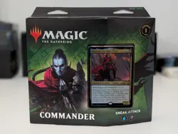 MTG Factory Sealed Zendikar Rising Commander Deck SNEAK ATTACK 630509925049 - Image 1