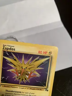 Pokemon TCG Zapdos Fossil 30/62 1st Edition - Image 5