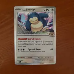 Hop's Snorlax - 117/159 - Pokemon TCG Journey Together (2025) - NM - Holo Rare - Image 1