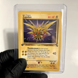 ZAPDOS 30/62 - 1ST EDITION - FOSSIL SET 1999 POKEMON CARD - Image 1