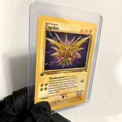 ZAPDOS 30/62 - 1ST EDITION - FOSSIL SET 1999 POKEMON CARD - Image 2