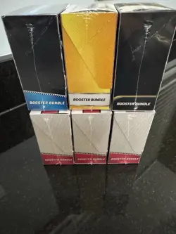 POKEMON TCG BOOSTER BUNDLE X6 LOT BLACK BOLT WHITE FLARE MEGA SURGING NEW SEALED - Image 2