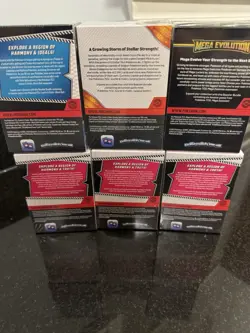 POKEMON TCG BOOSTER BUNDLE X6 LOT BLACK BOLT WHITE FLARE MEGA SURGING NEW SEALED - Image 3