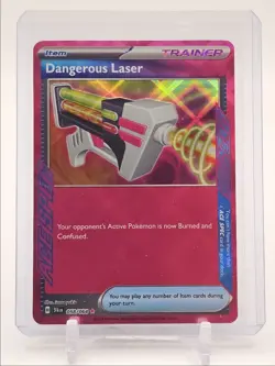 DANGEROUS LASER 2024 POKEMON SHROUDED FABLE ACE SPEC RARE 058/064 Q0165 - Image 1