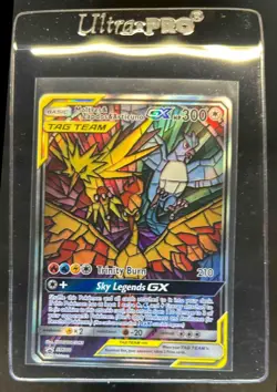 2016-19 Pokemon SM Black Star Promos Moltres & Zapdos Articuno Tag Team #SM210 - Image 1