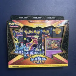 Pokemon TCG: Shining Fates Mad Party Pin Collections Box - Dedenne - Image 1