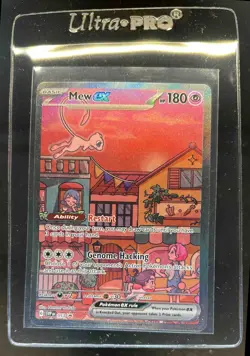 2023-25 Pokemon SV Black Star Promos SVP EN Mew ex #053 - Image 1