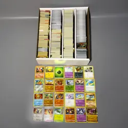 Pokemon - Card Bulk Lot 2500+ Common/Uncommon - LP–MP - Image 1