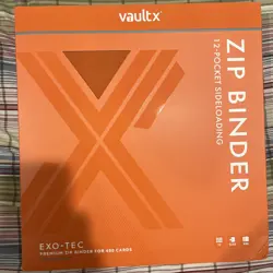 Vault X SV3 Obsidian Flames - Unlimited - 12-Pocket Premium Zip Binder Pokemon - Image 1