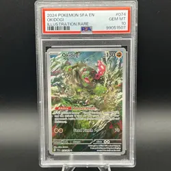 Pokemon 2024 SV Shrouded Fable SFA en OKIDOGI #074/064 PSA 10 - Image 1